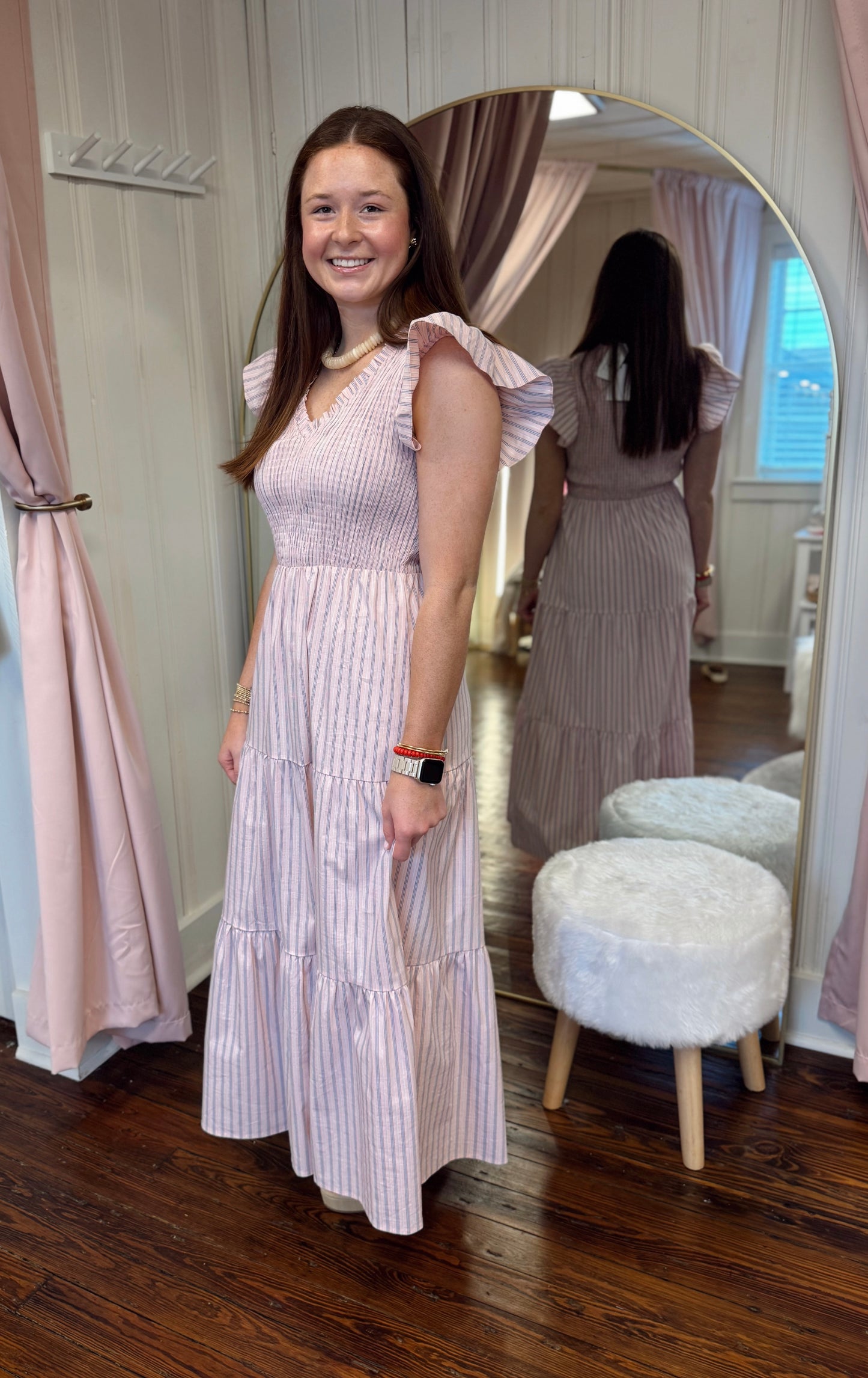 Lula Striped Sunfire Dress