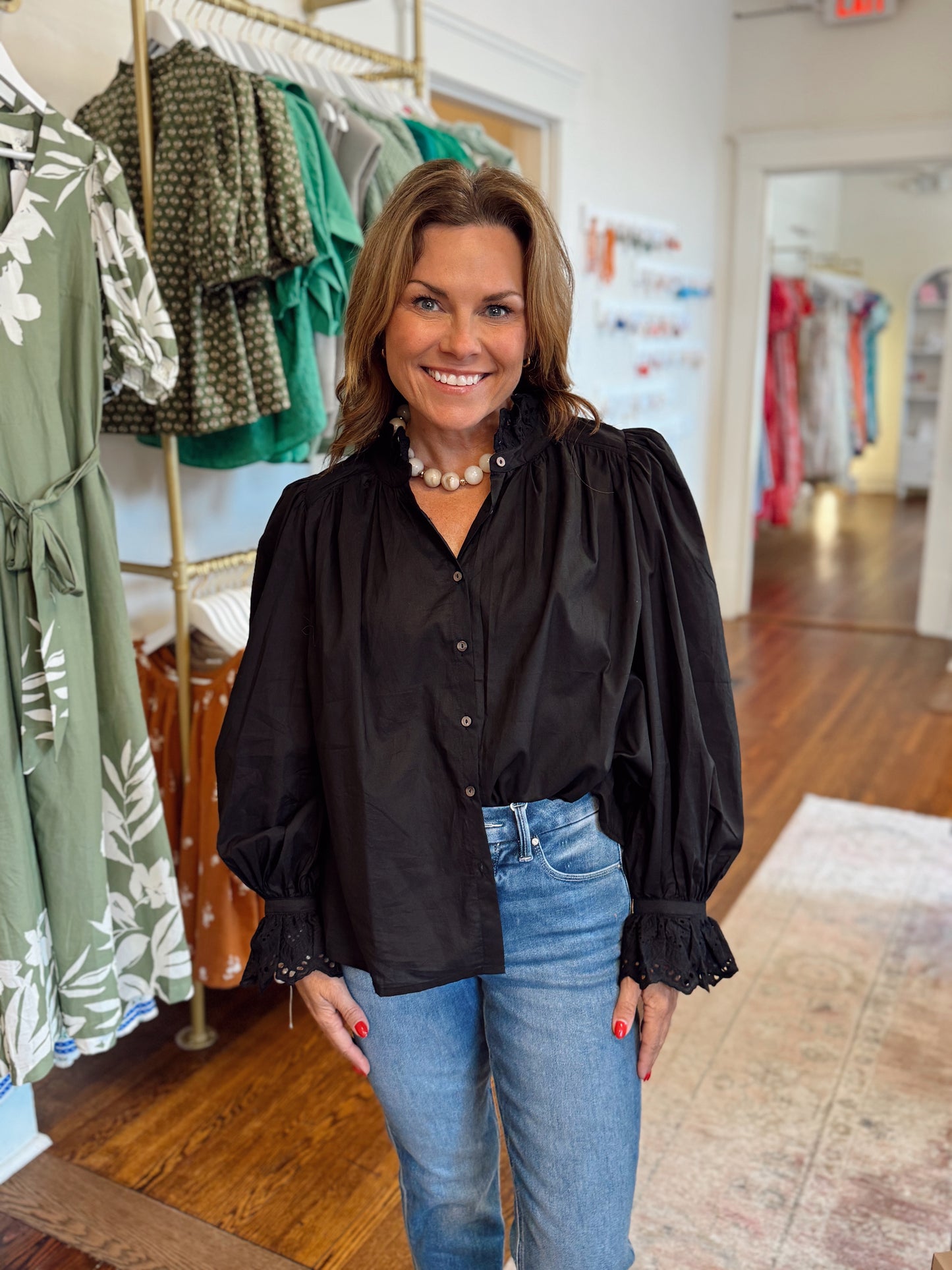 Sweetheart Black Top