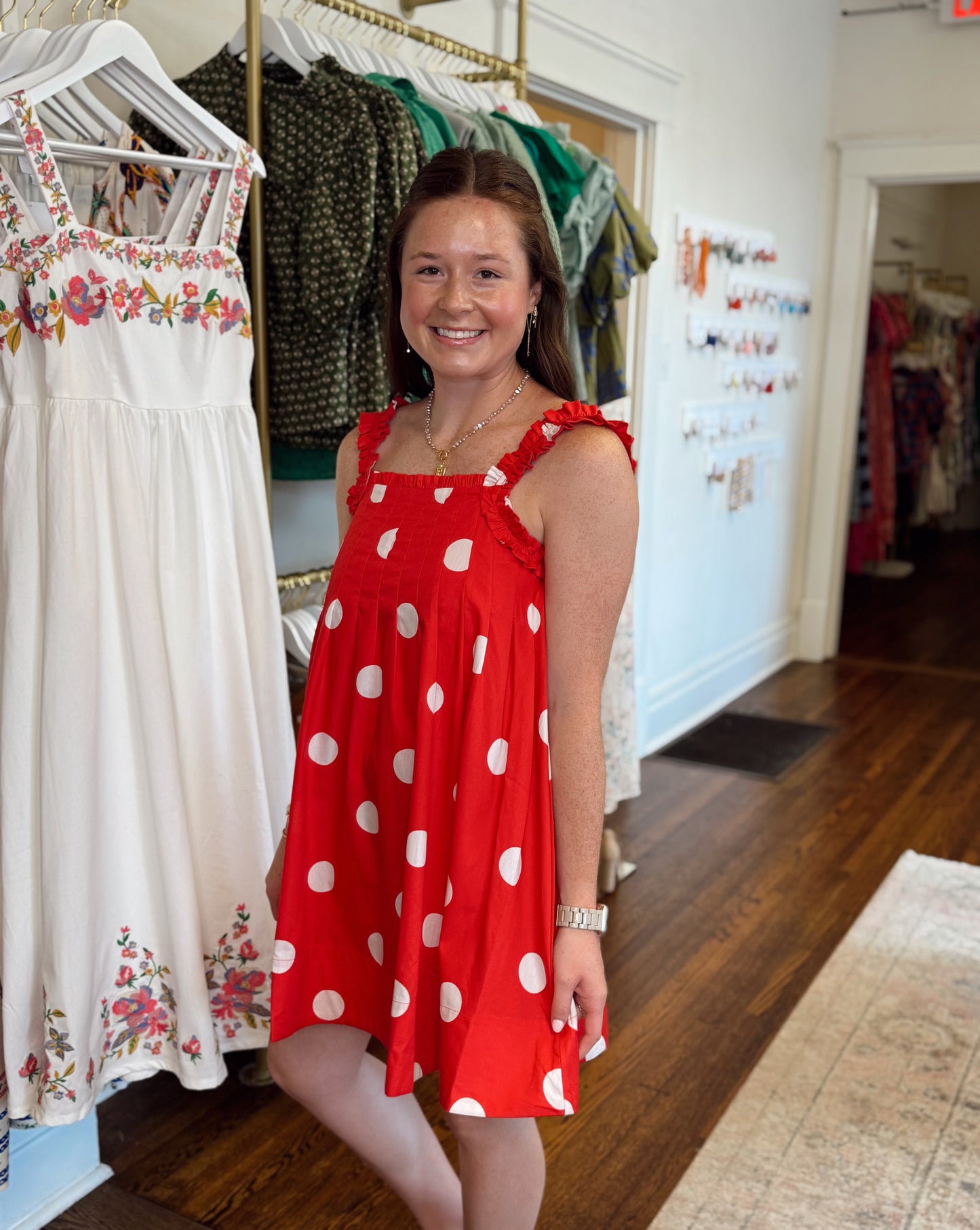 Annie Polka Dot Dress