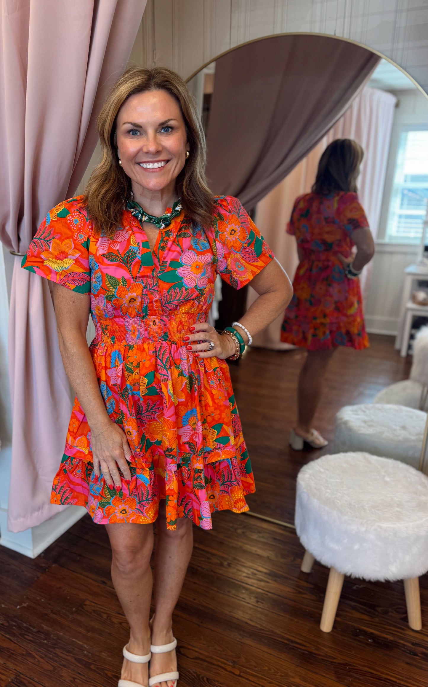 Idalia Floral Dress