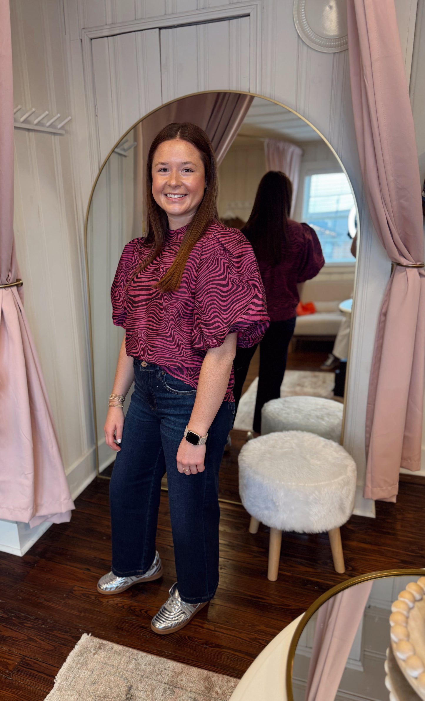 Margo Fuschia Top