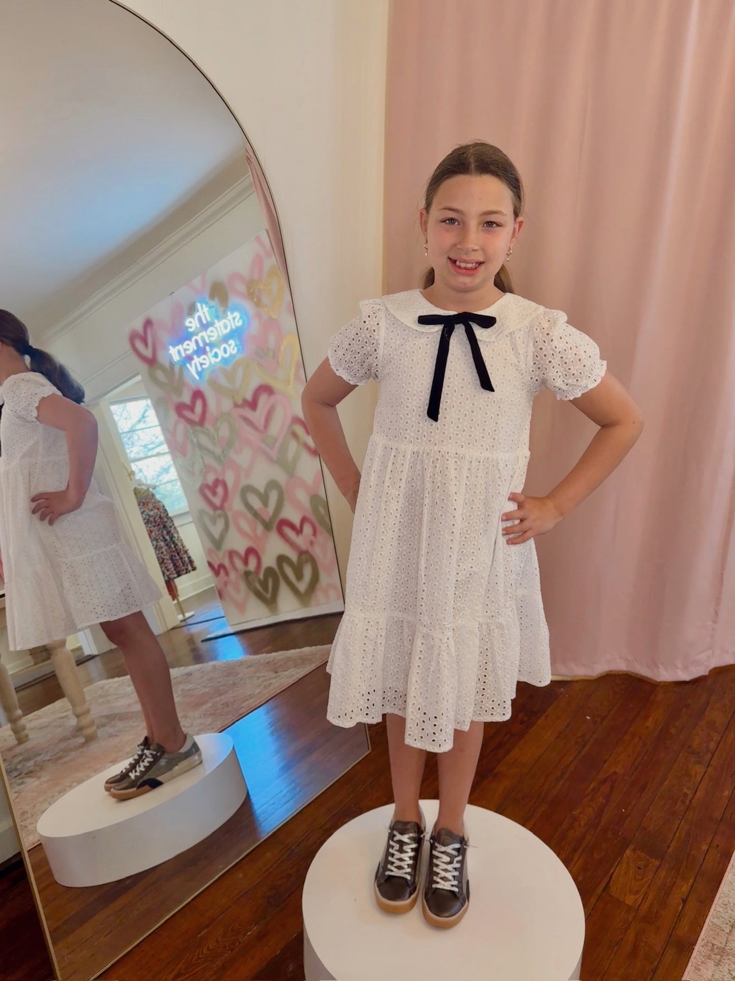 Collette Eyelet Dress