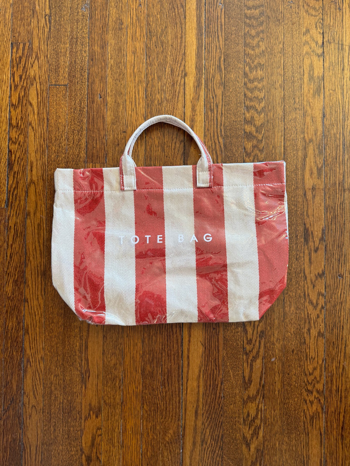 The Tote Bag - Red Stripe
