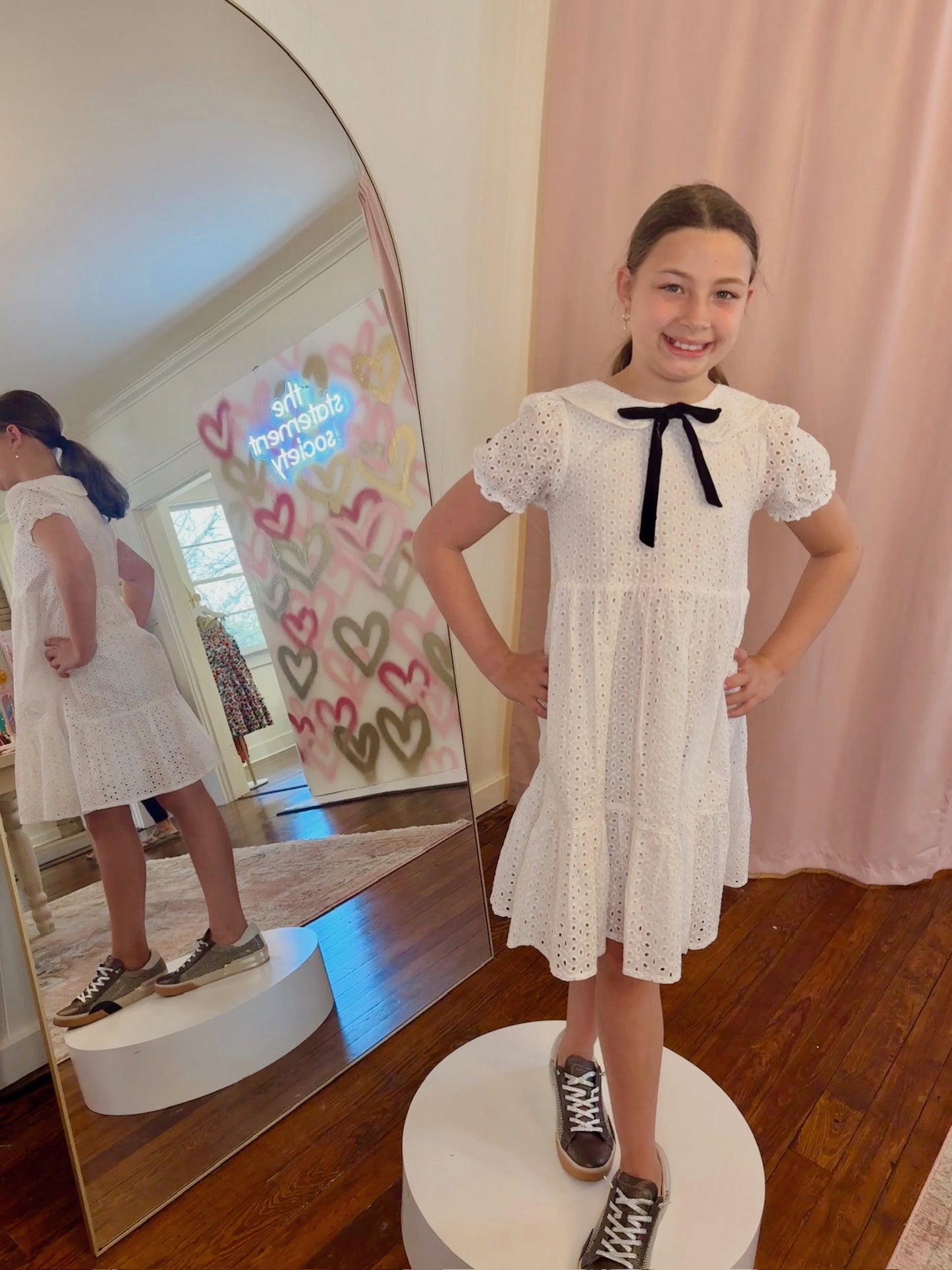 Collette Eyelet Dress