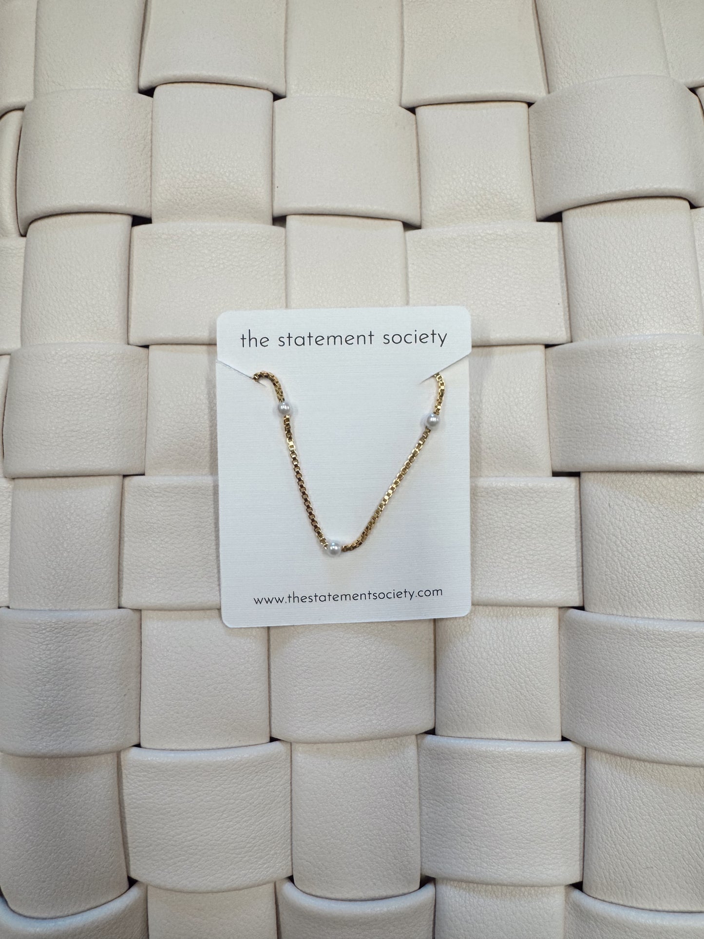 Pearl Chain Necklace