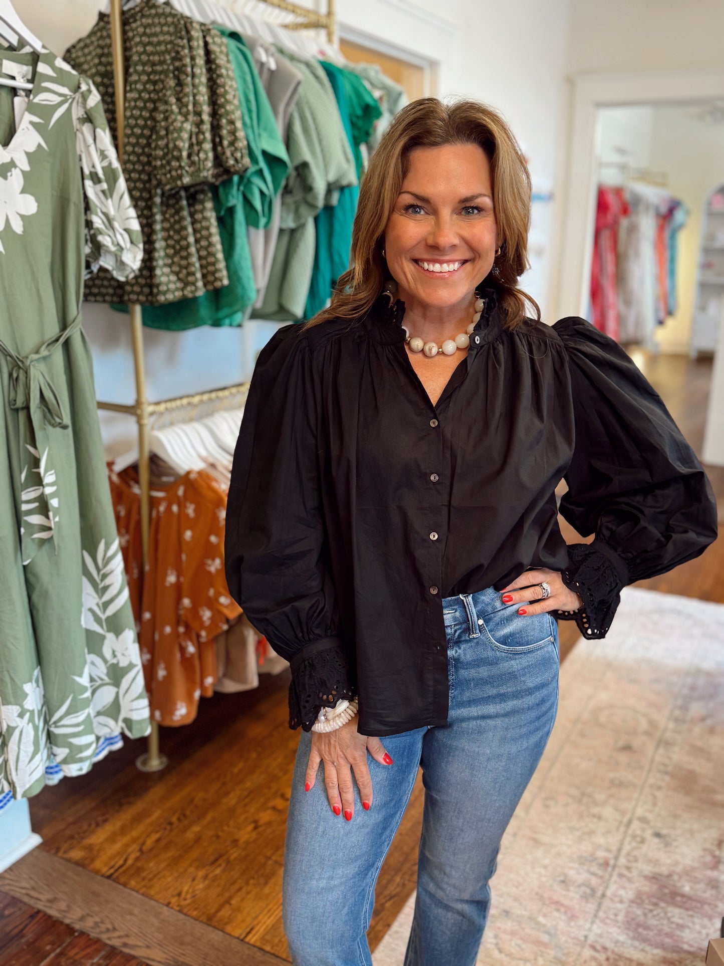 Sweetheart Black Top