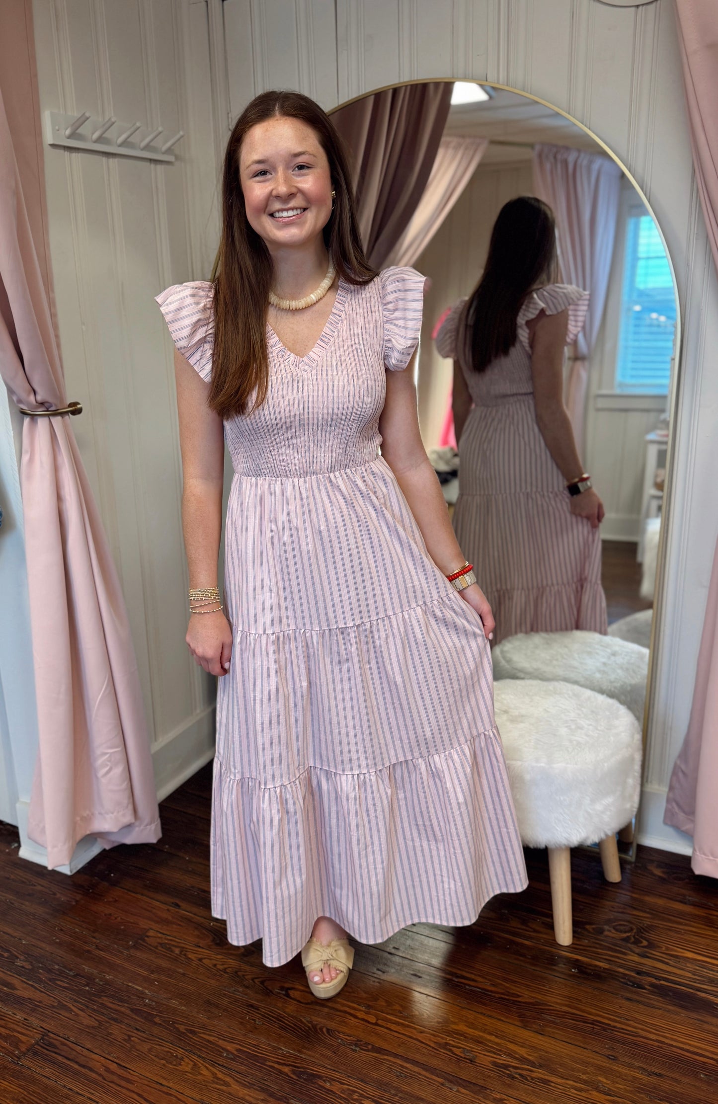 Lula Striped Sunfire Dress