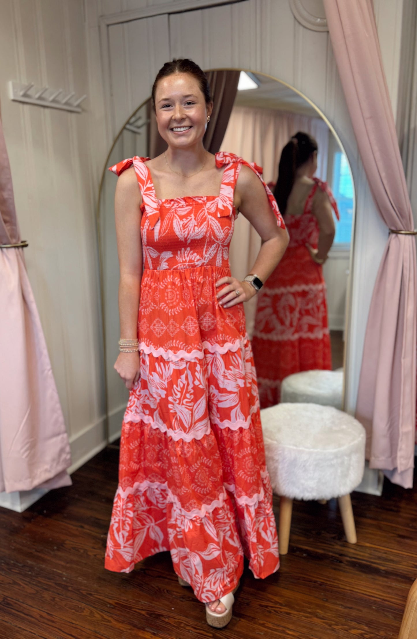 Beach Coral Maxi