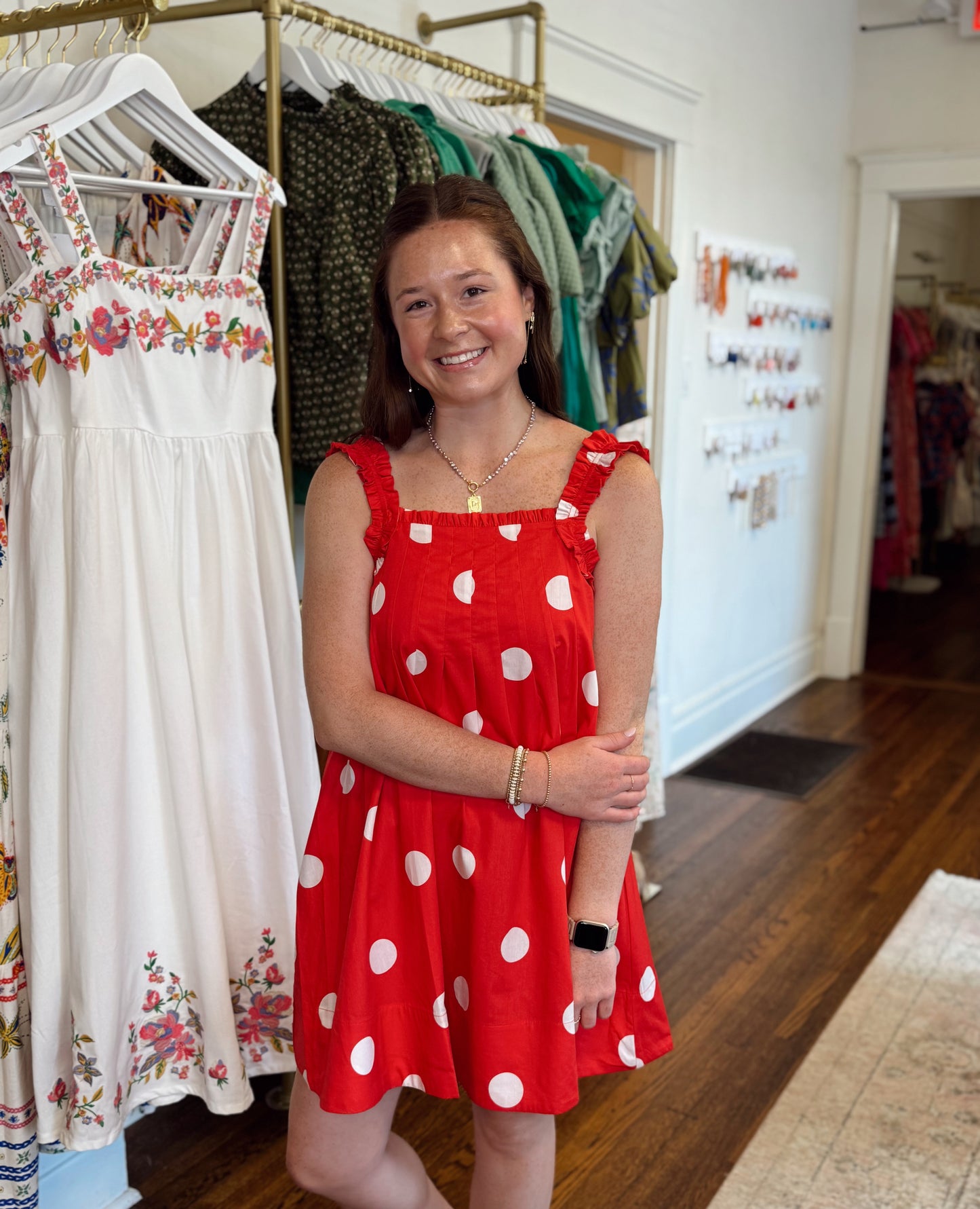 Annie Polka Dot Dress