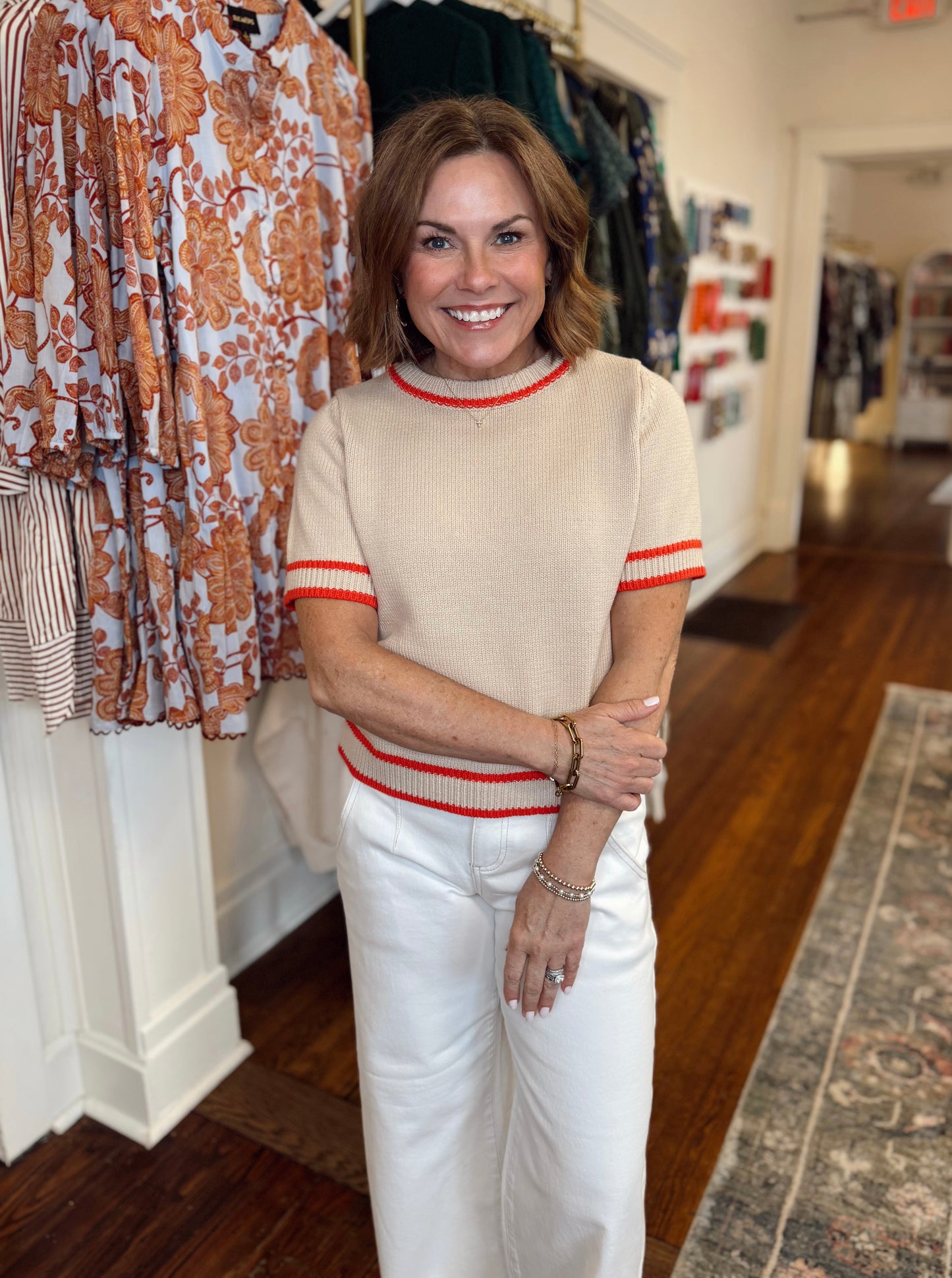 Poppy Short Sleeve Sweater