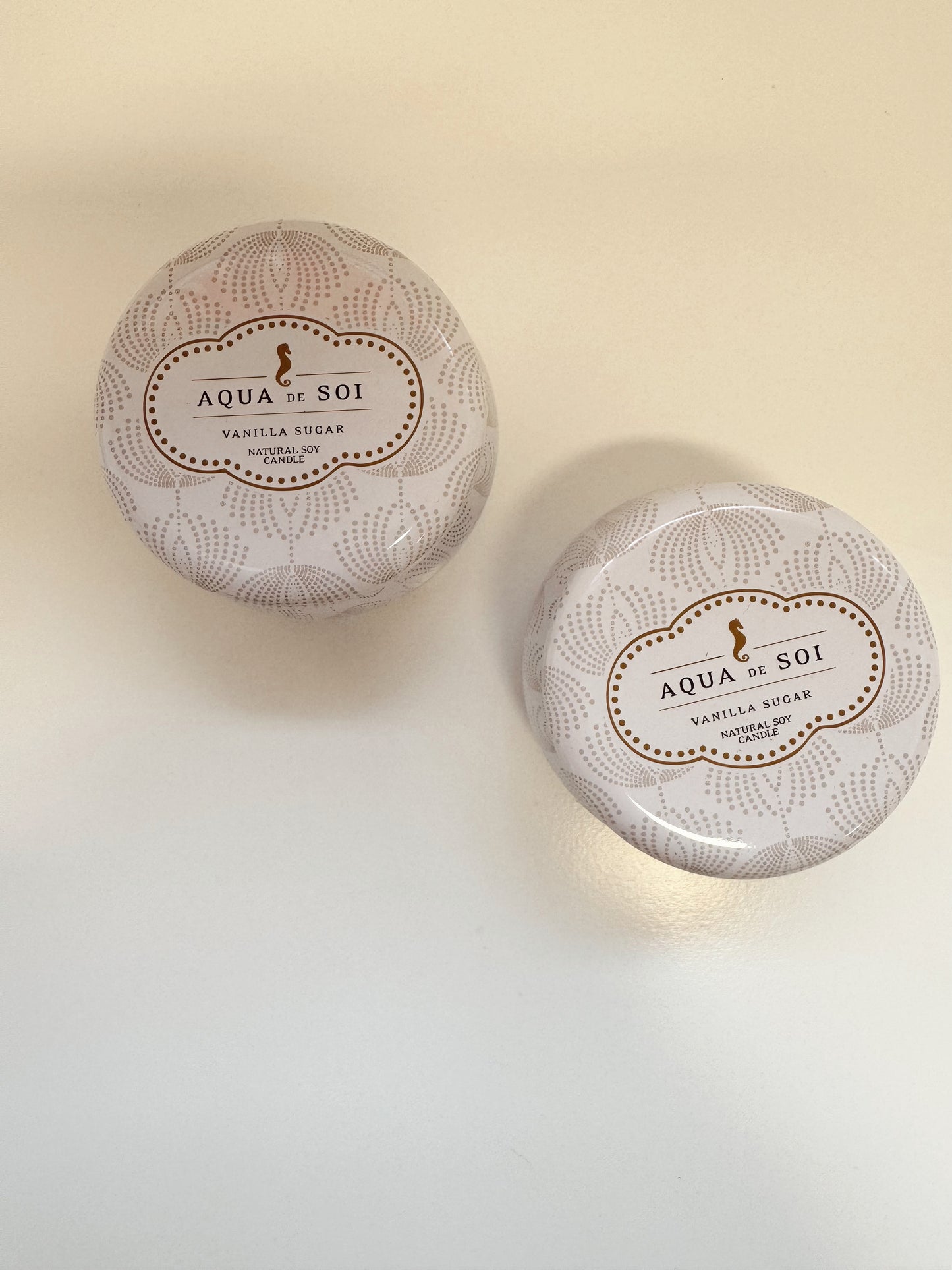 Small Vanilla Sugar Candle