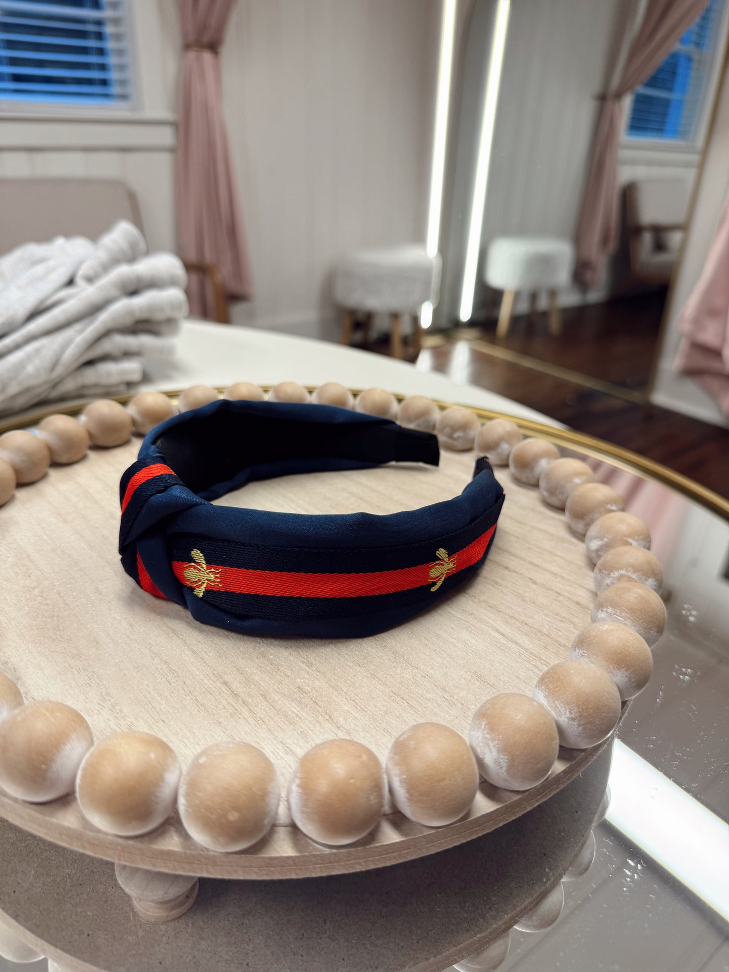 Striped Bee Headband