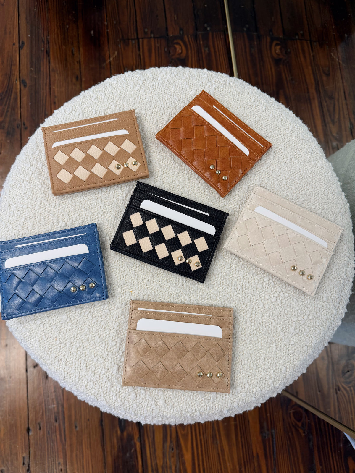 Mariah Woven Card Holder