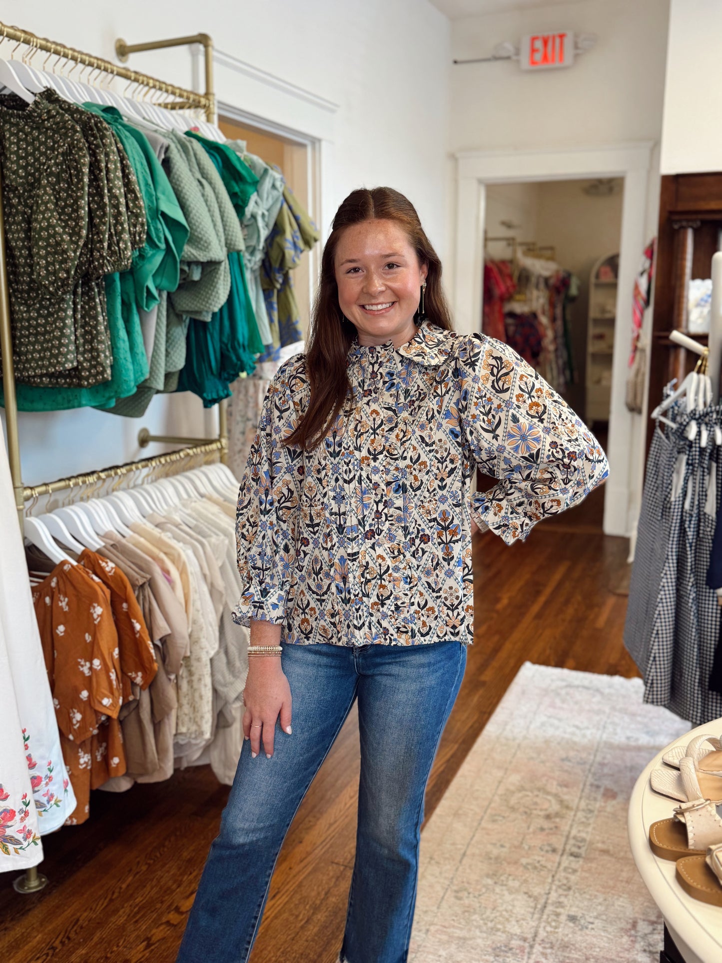 Mandy Floral Top