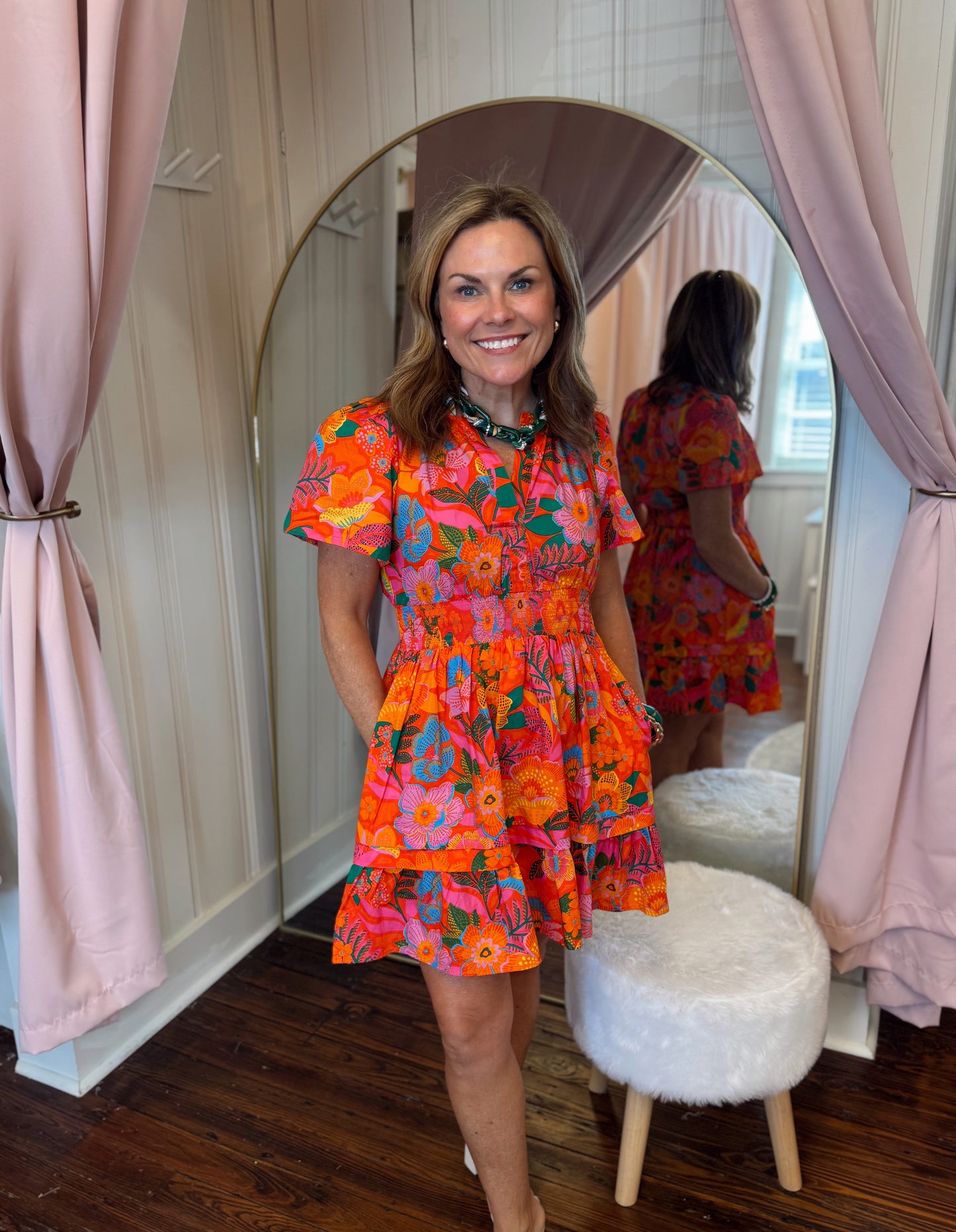 Idalia Floral Dress
