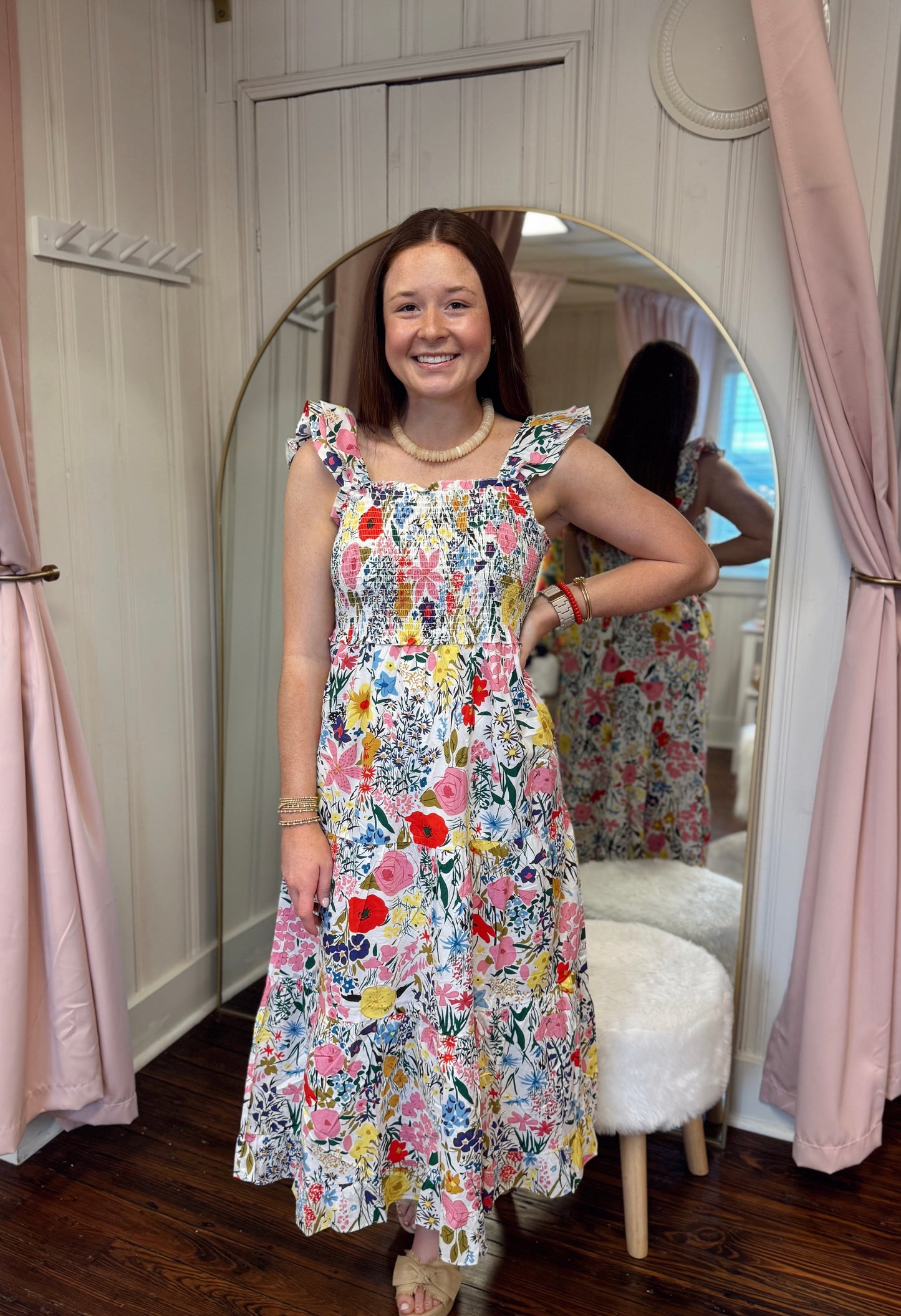 Bright Wildflower Maxi