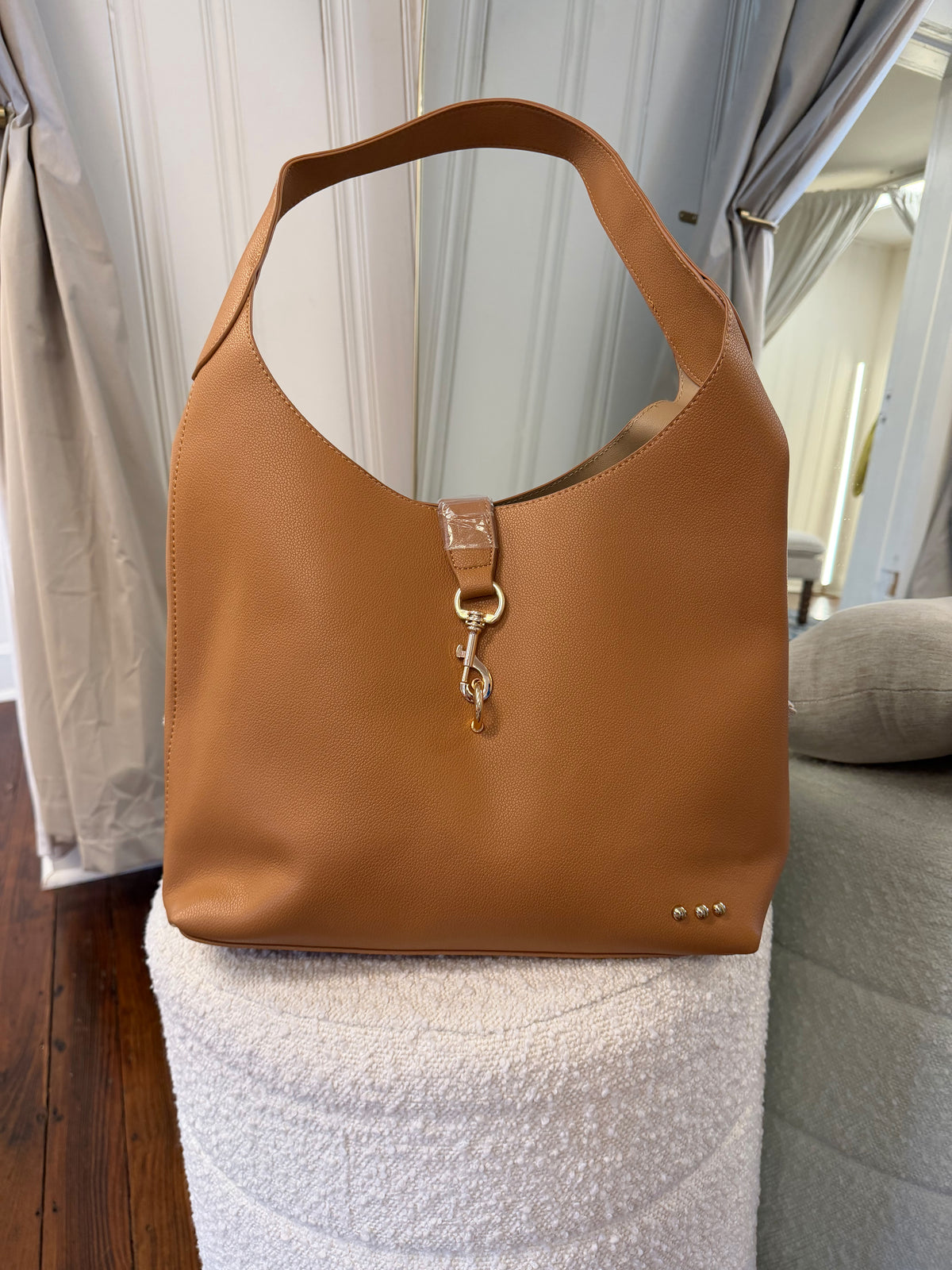 Haddie Hobo Vegan Leather Tote