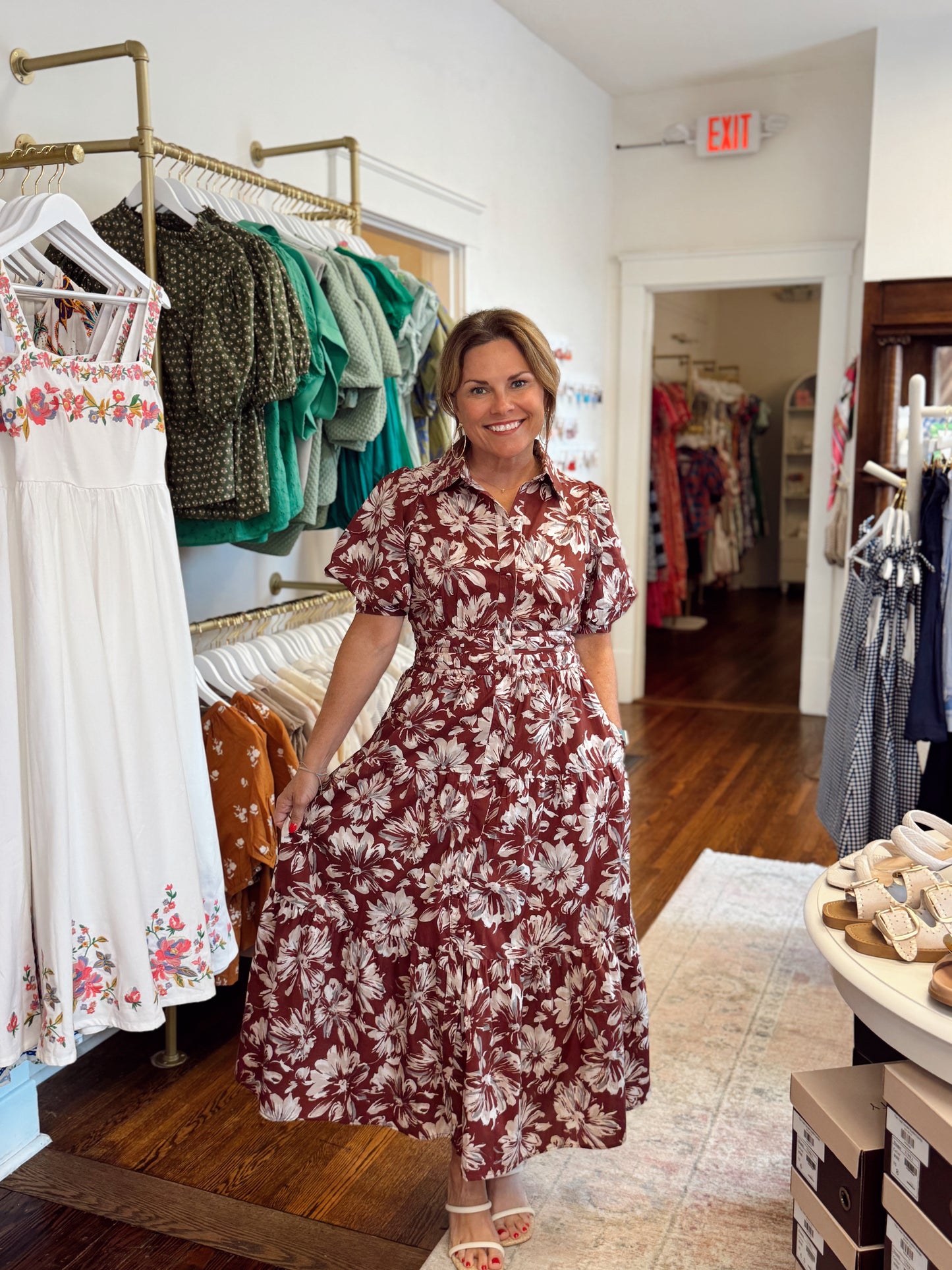 Savannah Floral Maxi Dress