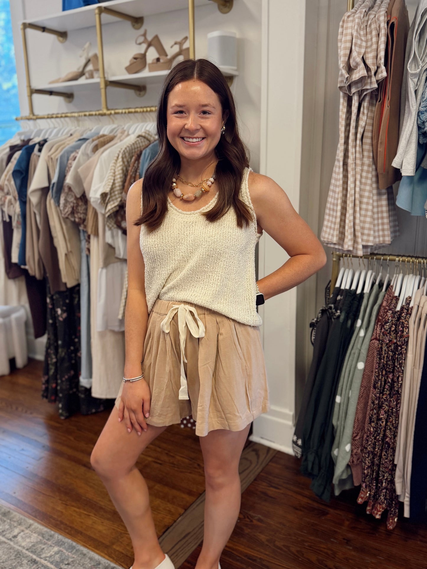 Twila Drawstring Shorts