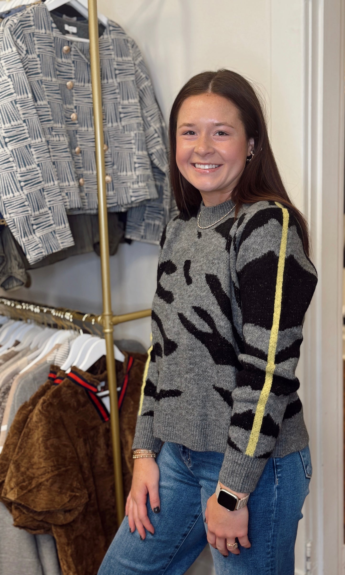 Melissa Animal Crewneck Sweater