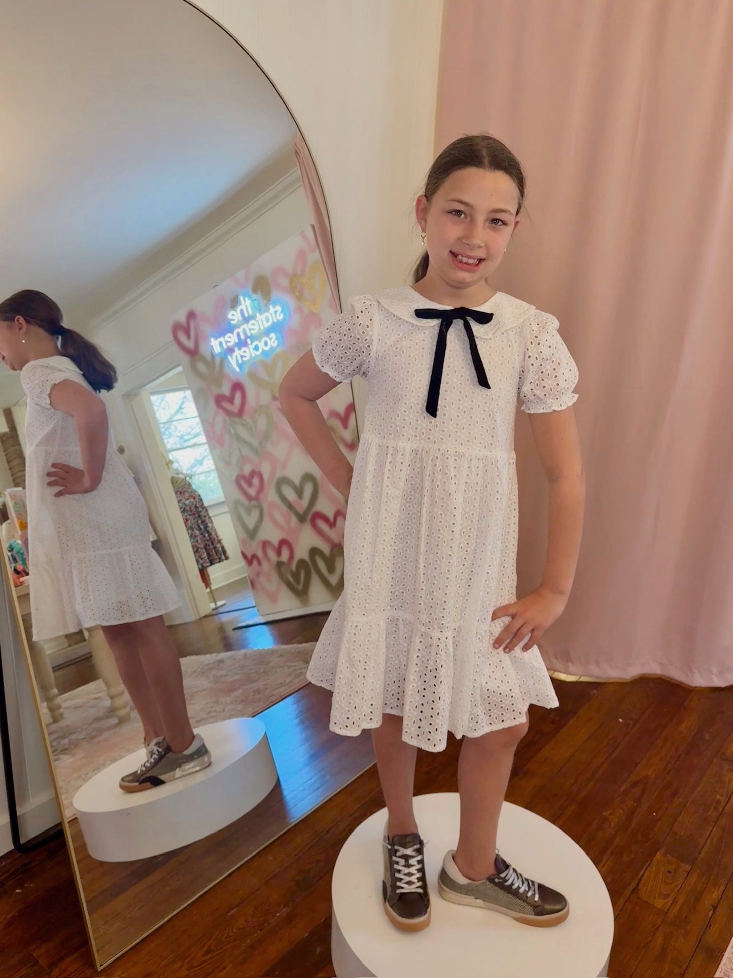 Collette Eyelet Dress