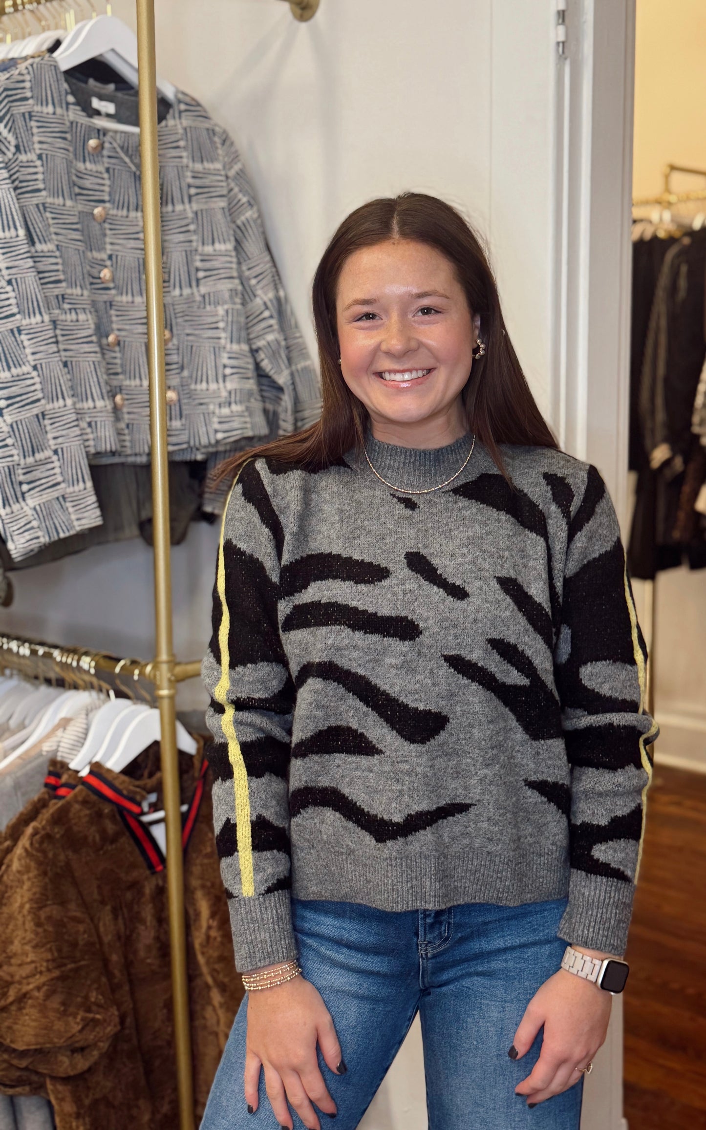 Melissa Animal Crewneck Sweater