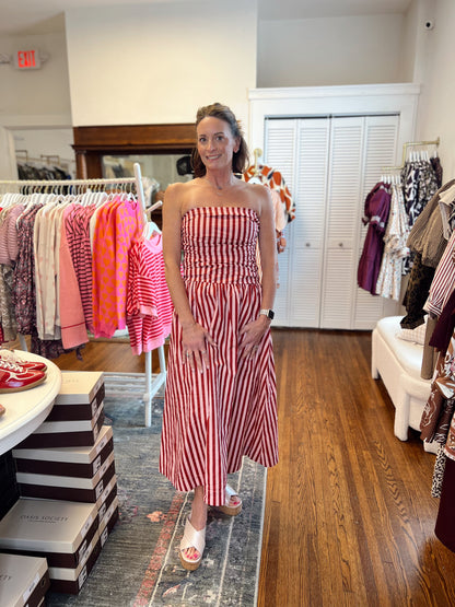 Whitney Strapless Maxi Dress