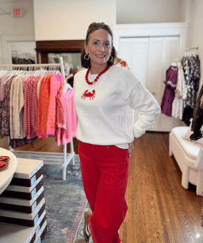 Maryland Crab Sweater