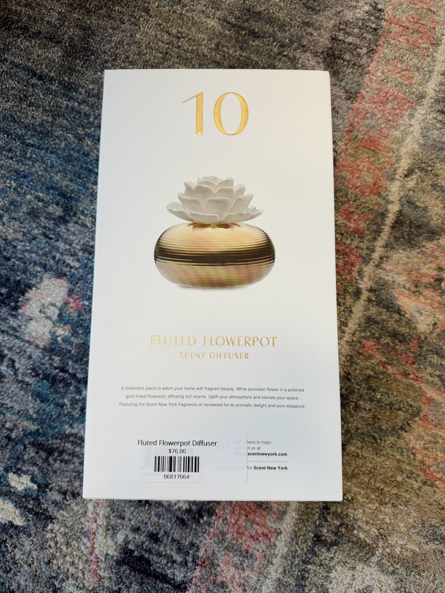 Fluted Flowerpot Diffuser