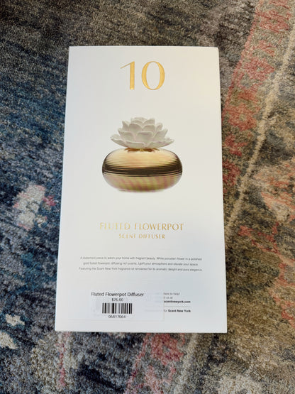 Fluted Flowerpot Diffuser