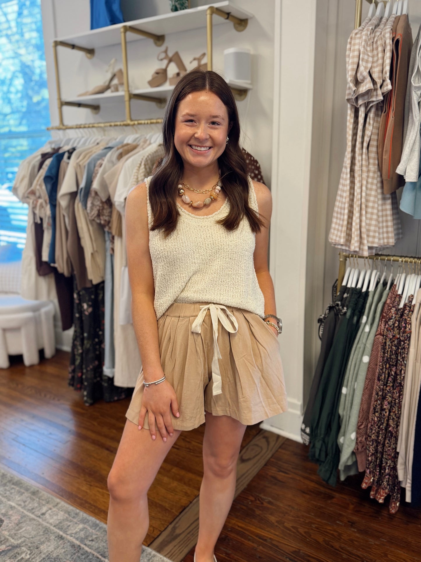 Twila Drawstring Shorts