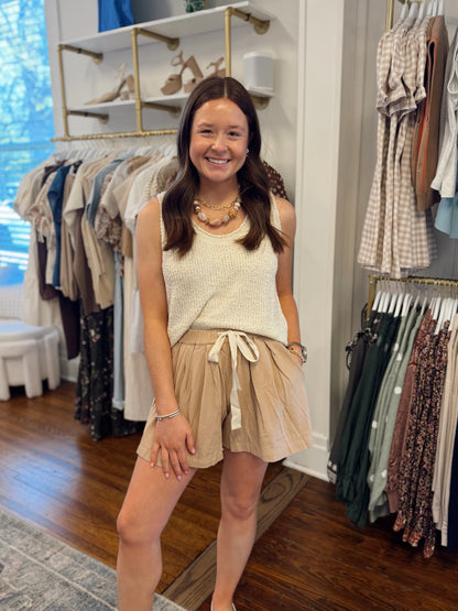 Twila Drawstring Shorts