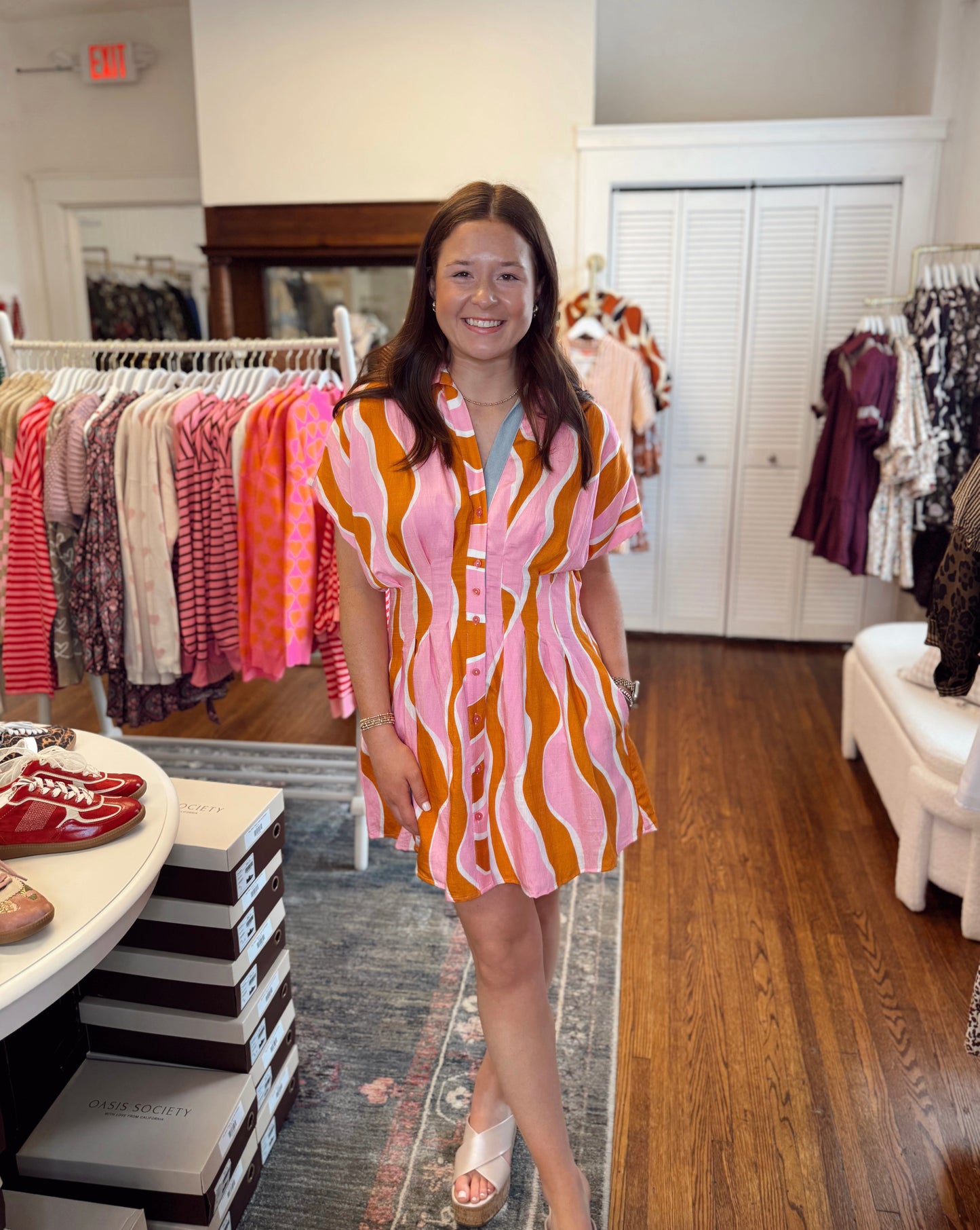 Taylor Grace Stripe Dress