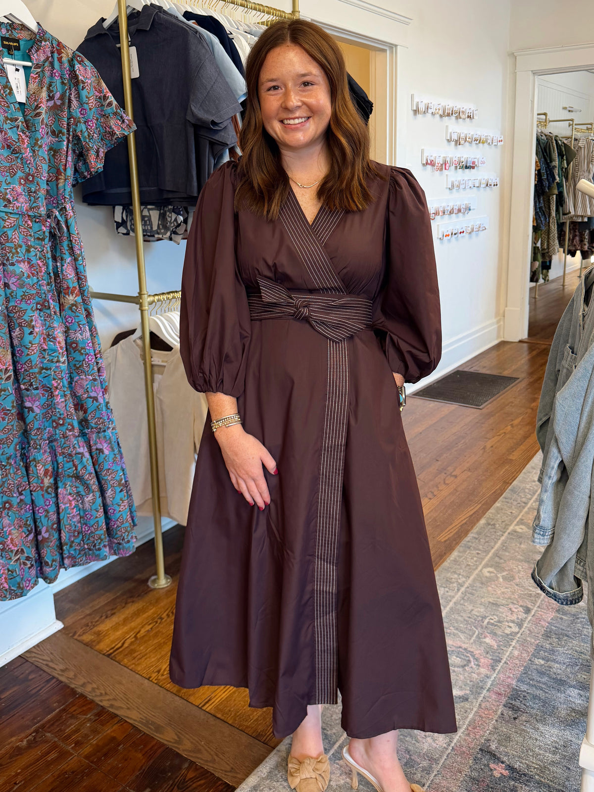 The Perfect Fall Tie Dress