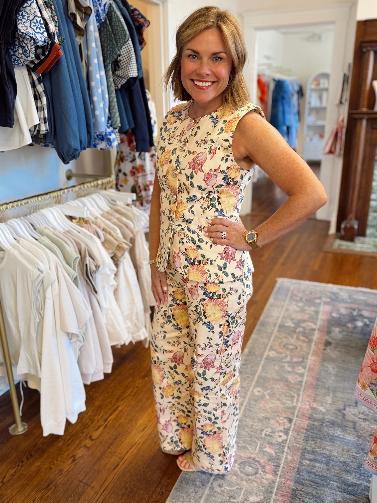 The Statement Floral Pants
