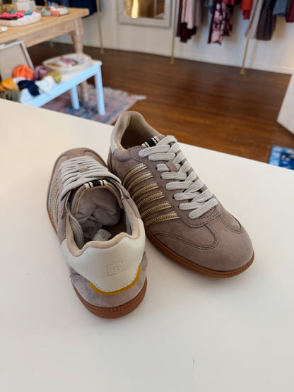 Stevie Mink Suede Sneaker