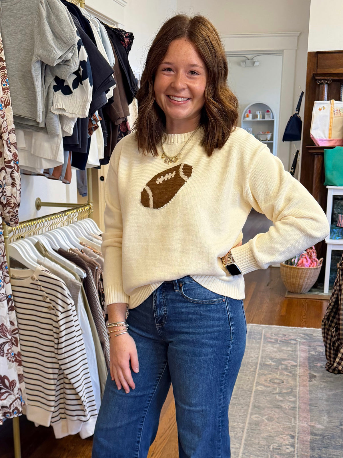 Football Game Day Sweater