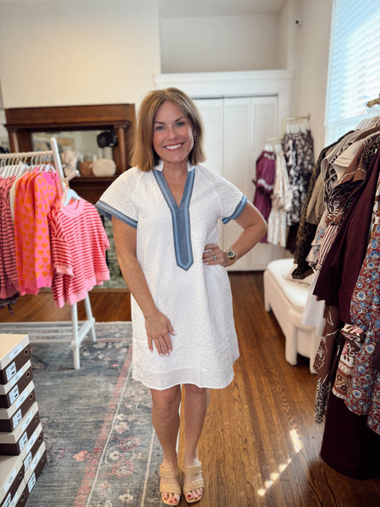 Whimsical White Dress