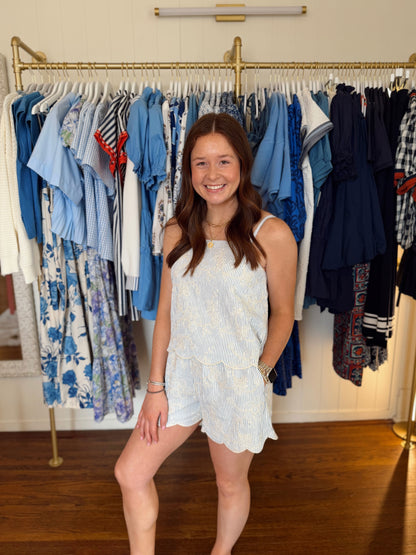 Summer Staple Scallop Tank