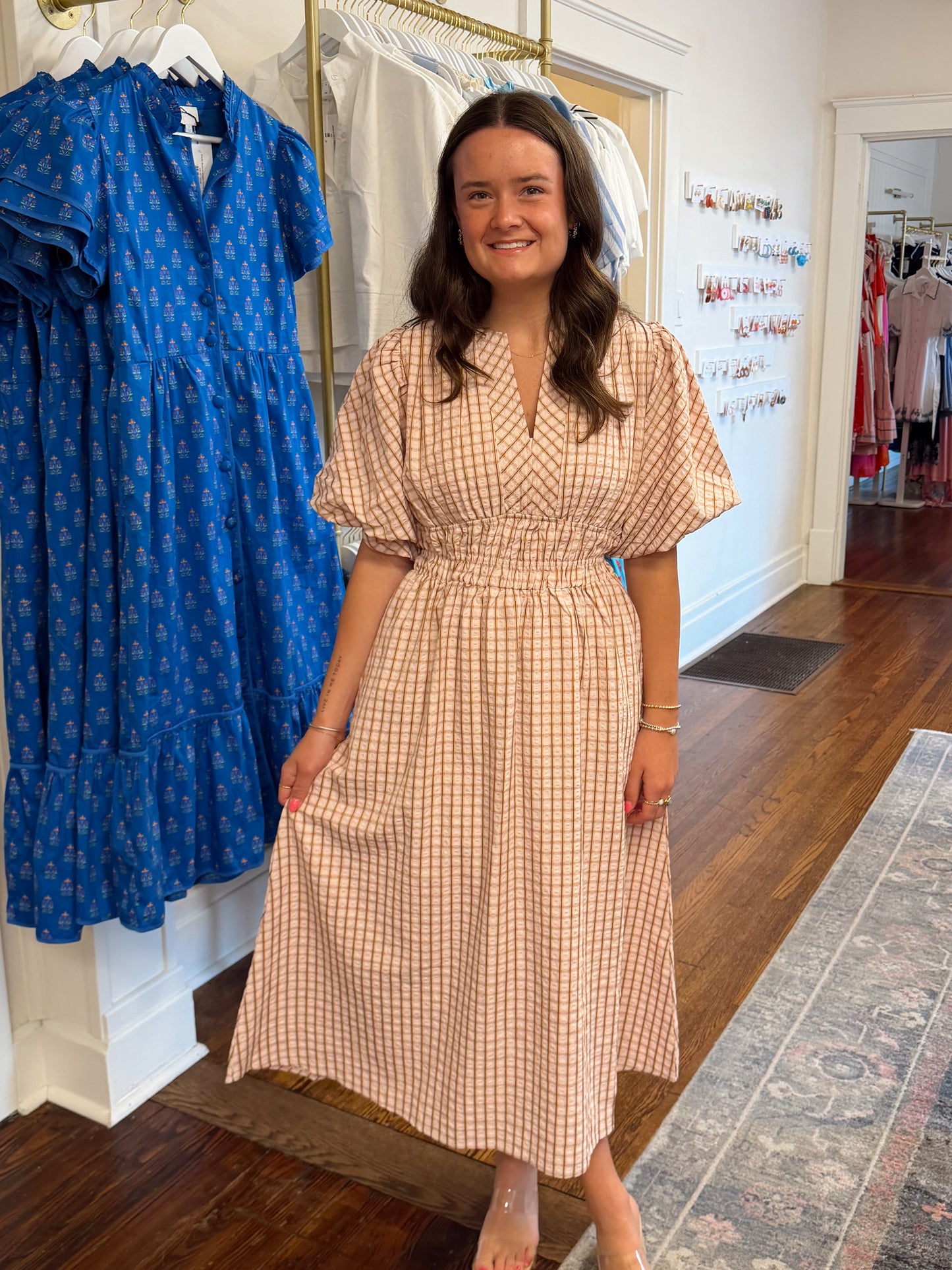 Blushing Caramel Maxi Dress