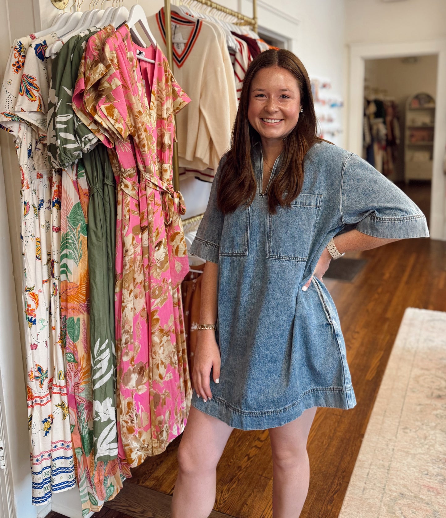 Vera Denim Tunic Dress