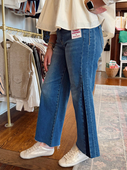 The Jennie Medium Wash Mid Rise Jeans