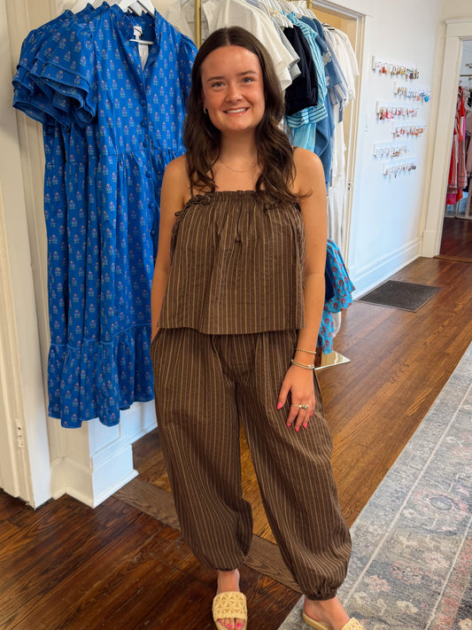 Forever Fall Balloon Pant Jumpsuit