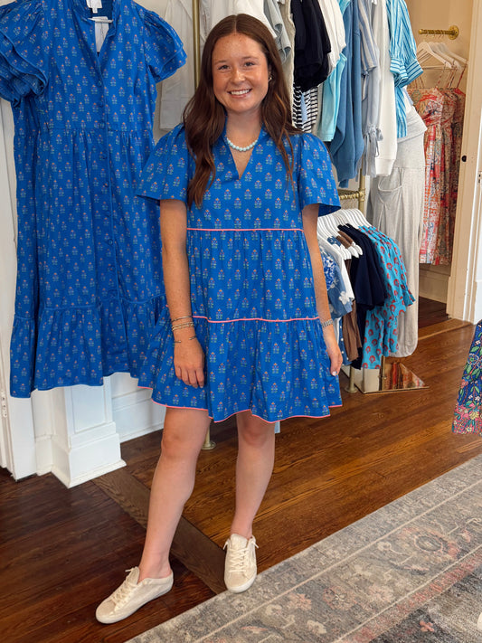 Candace Cobalt Blue Dress