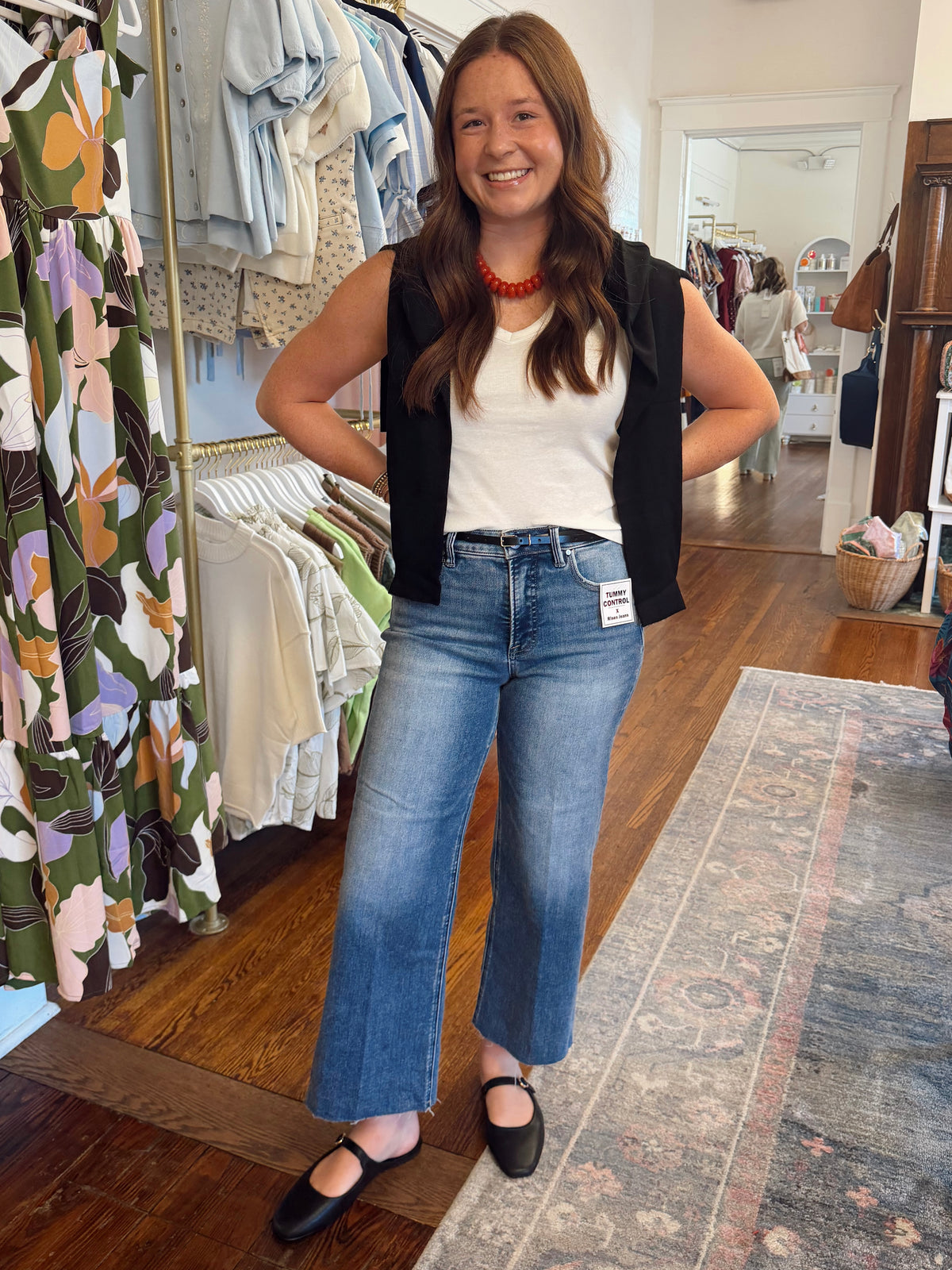 The Hannah High Rise Creased Jeans