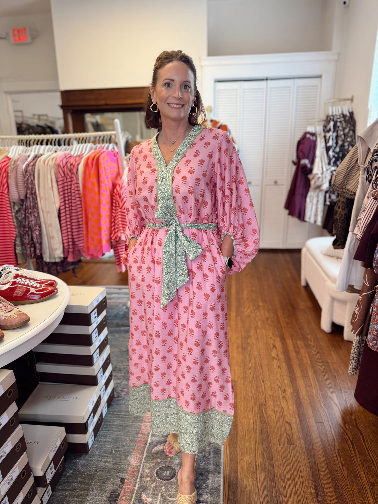 Pretty in Pink Maxi Dress