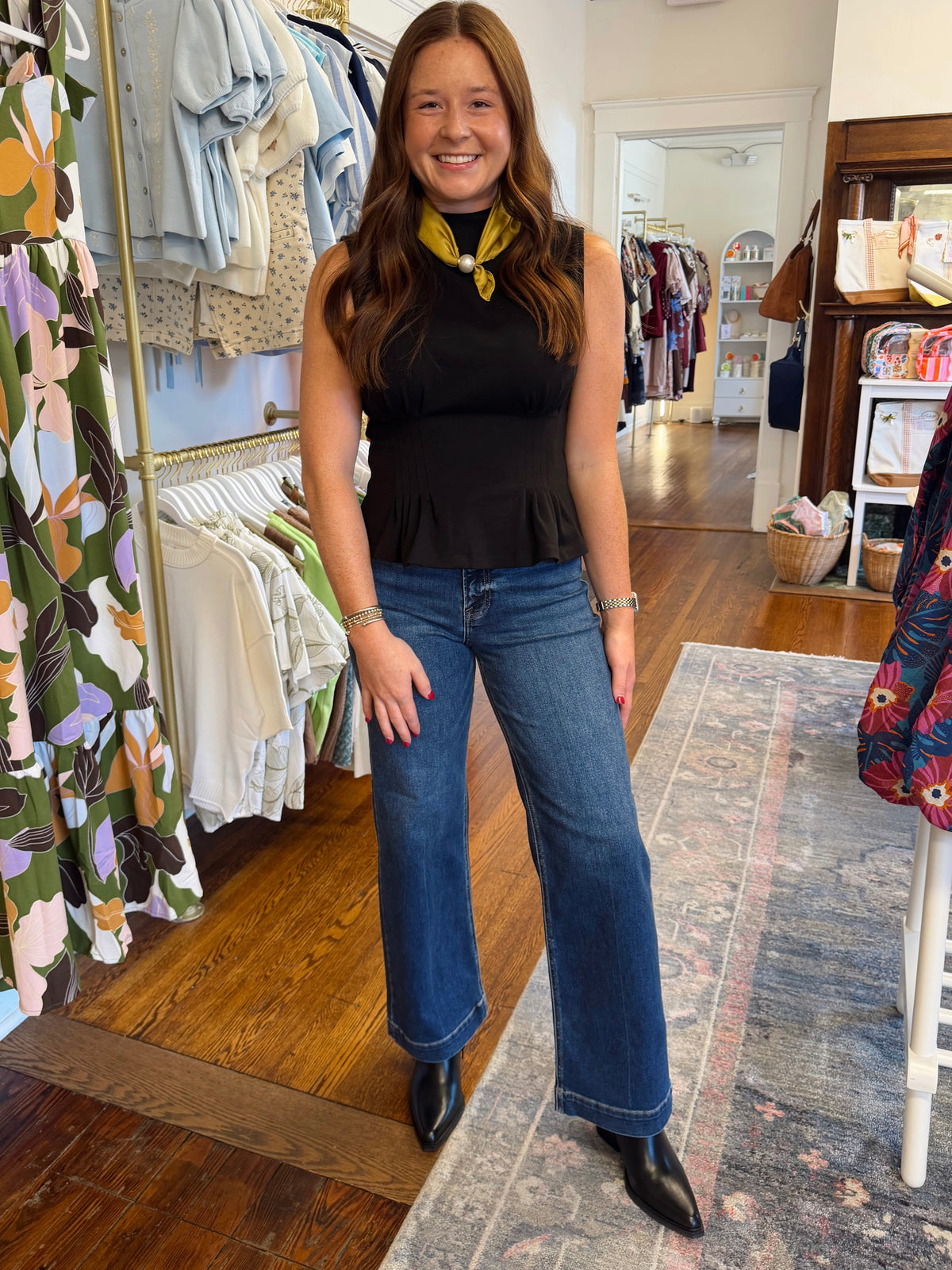 The Ruthie Front Pocket High Rise Jeans