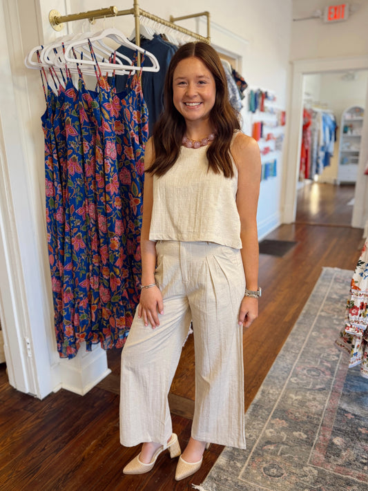 Raleigh Crossover Linen Tank