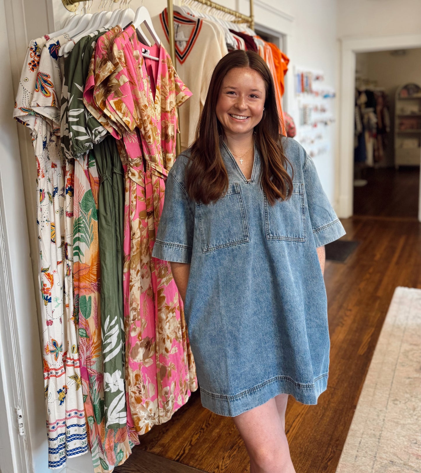 Vera Denim Tunic Dress