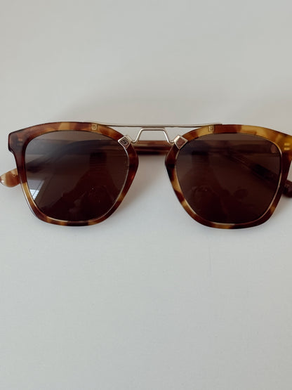 Demi Tortoise Brown Polarized Sunglasses